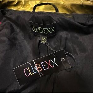 Dolls Kill Jackets & Coats Club Exx Dolls Kill Rainbow Runner